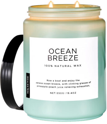 M&SENSE Candle Ocean Breeze Scented