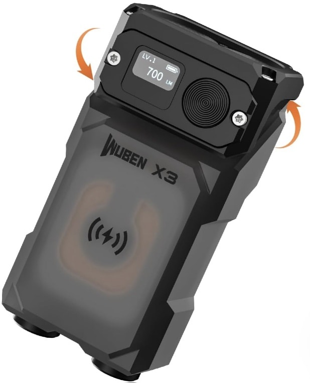 Wuben X3 mini flashlight