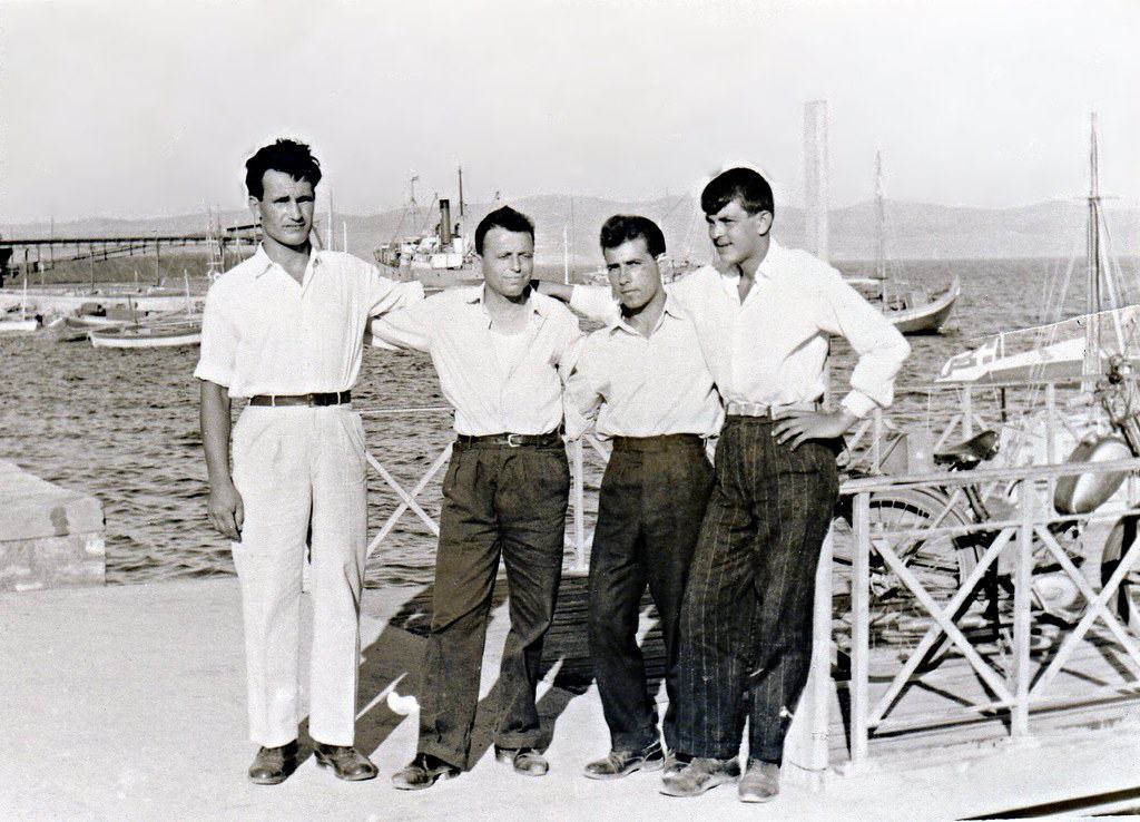 Foti, Kale, Ali & Stole, Lavrion, Greece 1960 by ali eminov