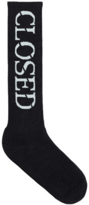 Closed Logo Socks