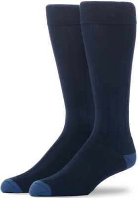 Best dress socks for men: Mack Weldon Silver Extended Crew Dress Socks