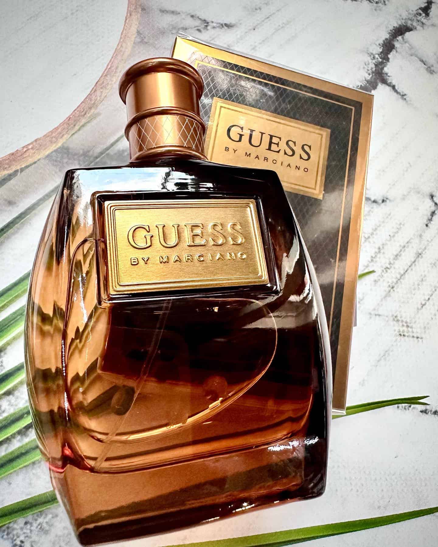 a bottle of marciano cologne by guess
