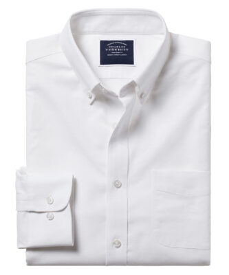 Charles Tyrwhitt Button-Down Collar Non-Iron Stretch Oxford Shirt