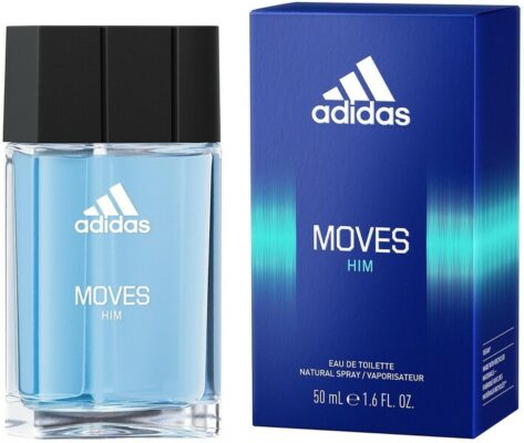 Tops among the best Adidas colognes: Adidas Moves For Men Eau De Toilette Spray