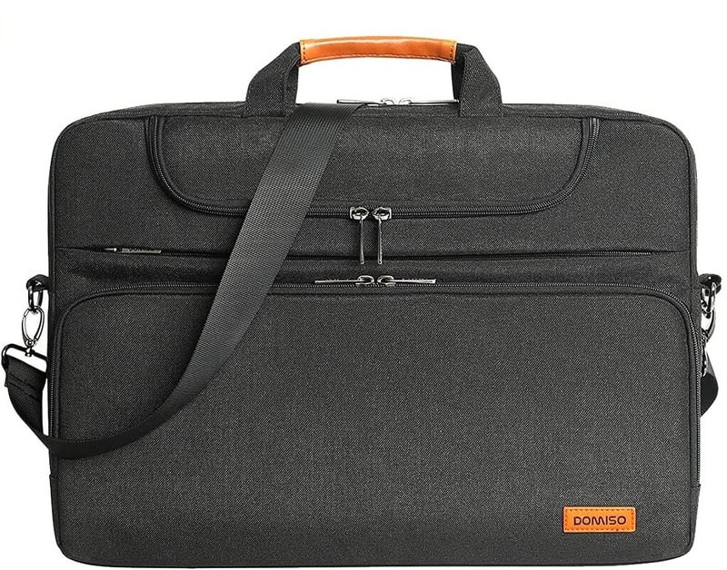 DOMISO 17 Inch Multi-Functional Laptop Sleeve Business Briefcase