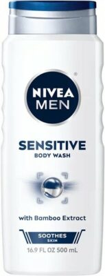 Melhores sabonetes corporais para homens com pele sensível: Nivea Men Sensitive Body Wash