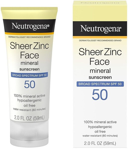 Neutrogena Sheer Zinc Oxide Mineral Sunscreen