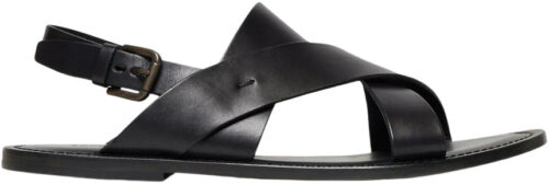 Todd Snyder Tuscan Leather Crossover Backstrap Sandal