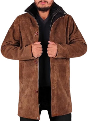 Laverapelle Men’s Genuine Cow Suede Leather Coat