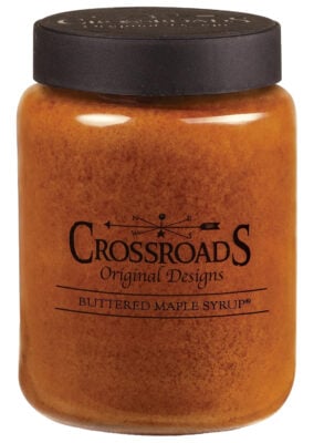 Crossroads Buttered Maple Syrup&reg; Scented 2-Wick Candle