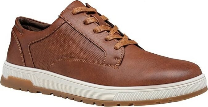 Brown Marble Men's Sneakers