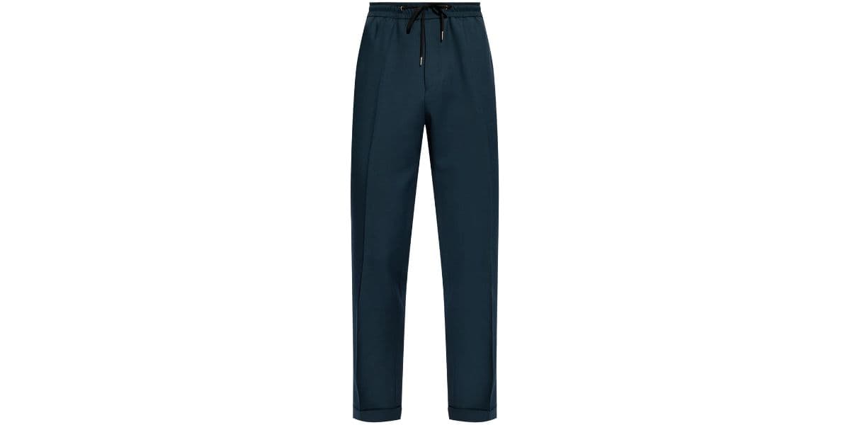 Paul Smith drawstring wool chino trousers