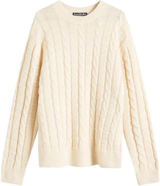 Loro Piana  cable-knit sweater