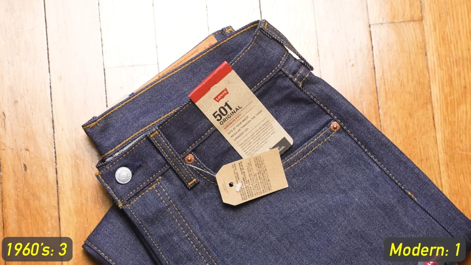 The $1,300 Levi’s Quality Test: Old vs. New Denim | FashionBeans