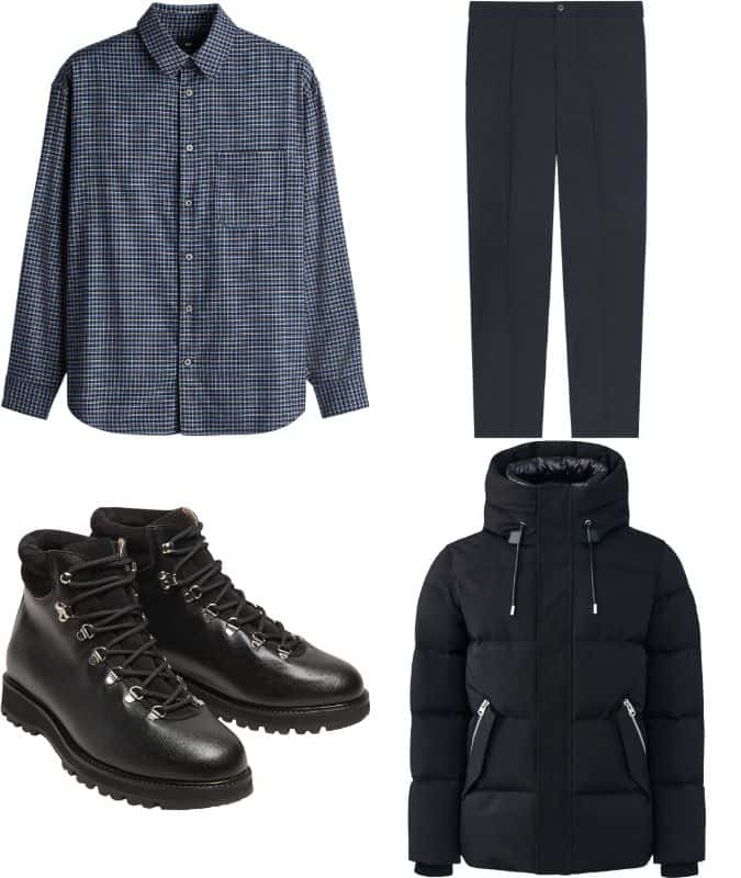 Flannel Shirt + Wool Trousers + Hiking Boots Products