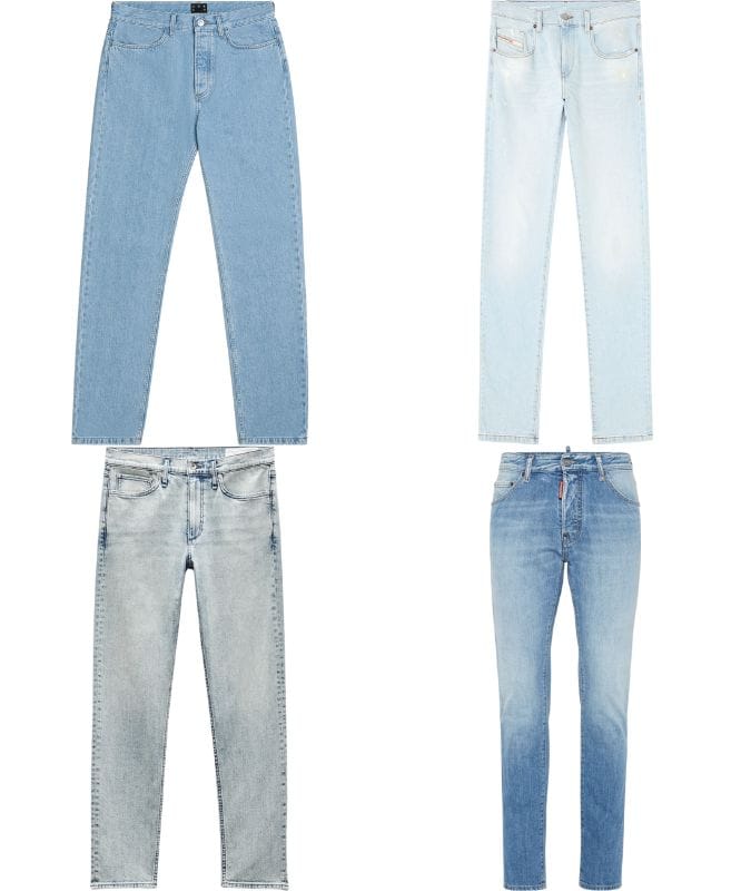 The best light wash denim for men