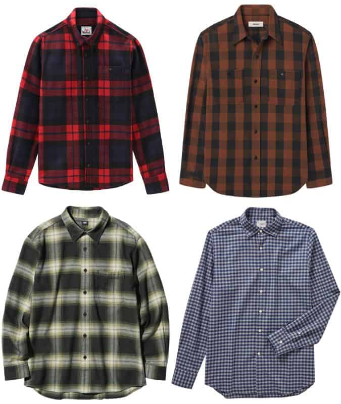 The best flannel shirts for men