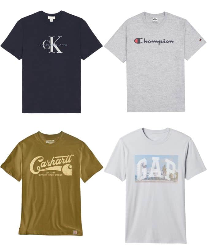 The best logo t-shirts for men