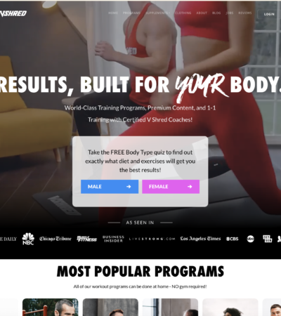 VShred Reviews: Digital Fitness, Streamlined — But Not Without Flaws