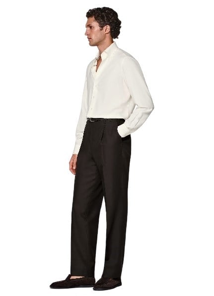 Suit Supply Pleated Pant
