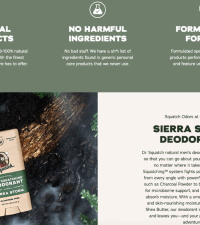 Dr Squatch Deodorant Review: Natural Scents, Mixed Results