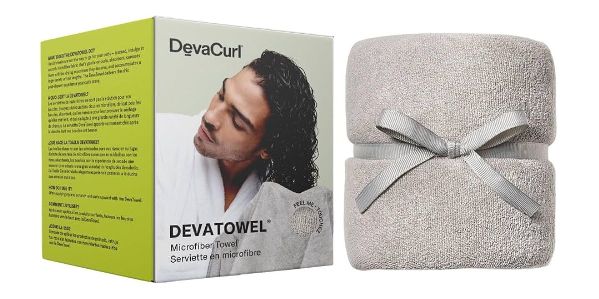 DevaCurl Microfiber Anti-Frizz Hair Towel