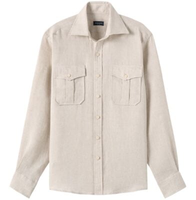 Proper Cloth The Baird McNutt Irish Linen Safari Shirt