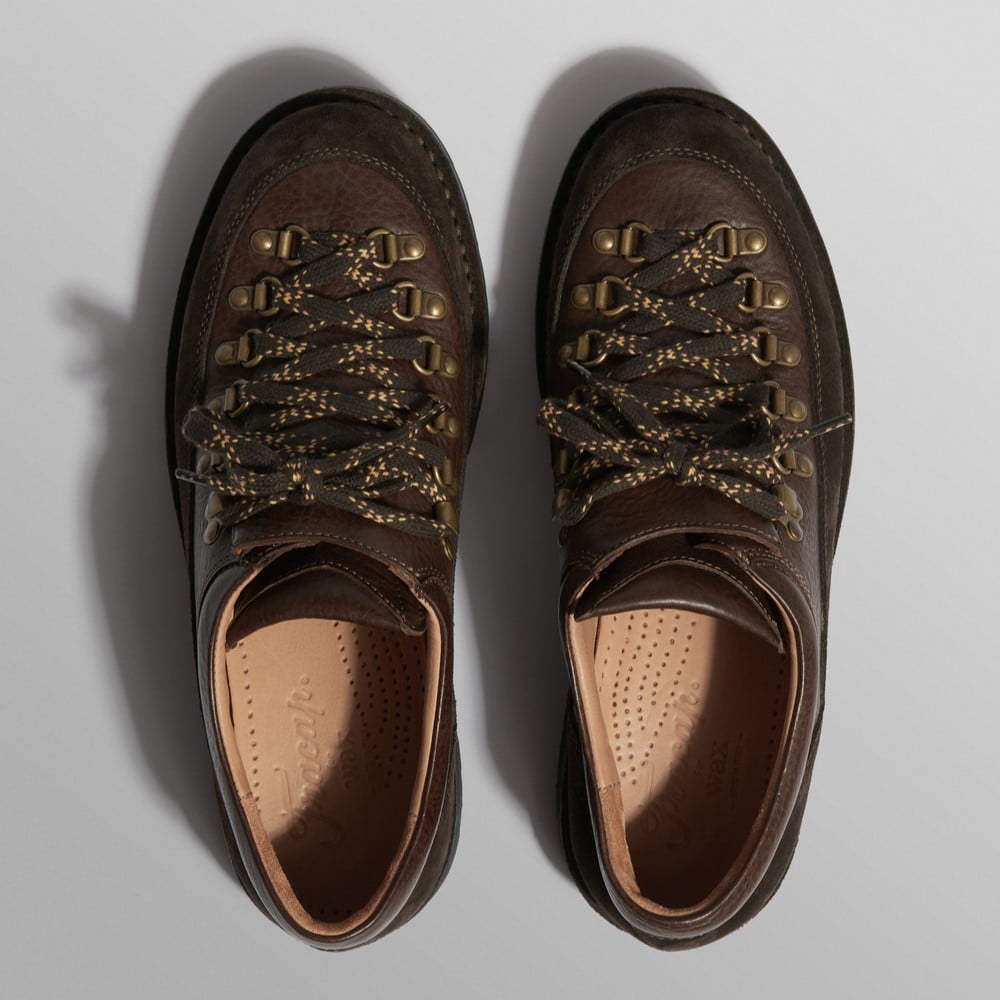 Fracap Brown Grained Calf Leather MA187 Shoe