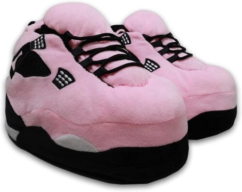 Plush Sneaker Slippers