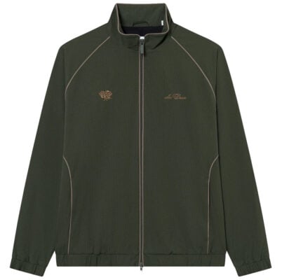 Les Deux Jack Seersucker Track Jacket