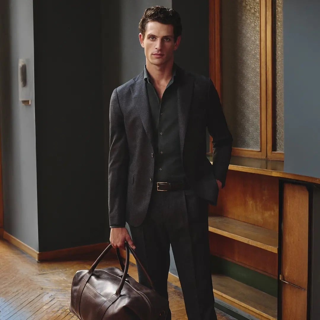 Luca Faloni Charcoal Suit