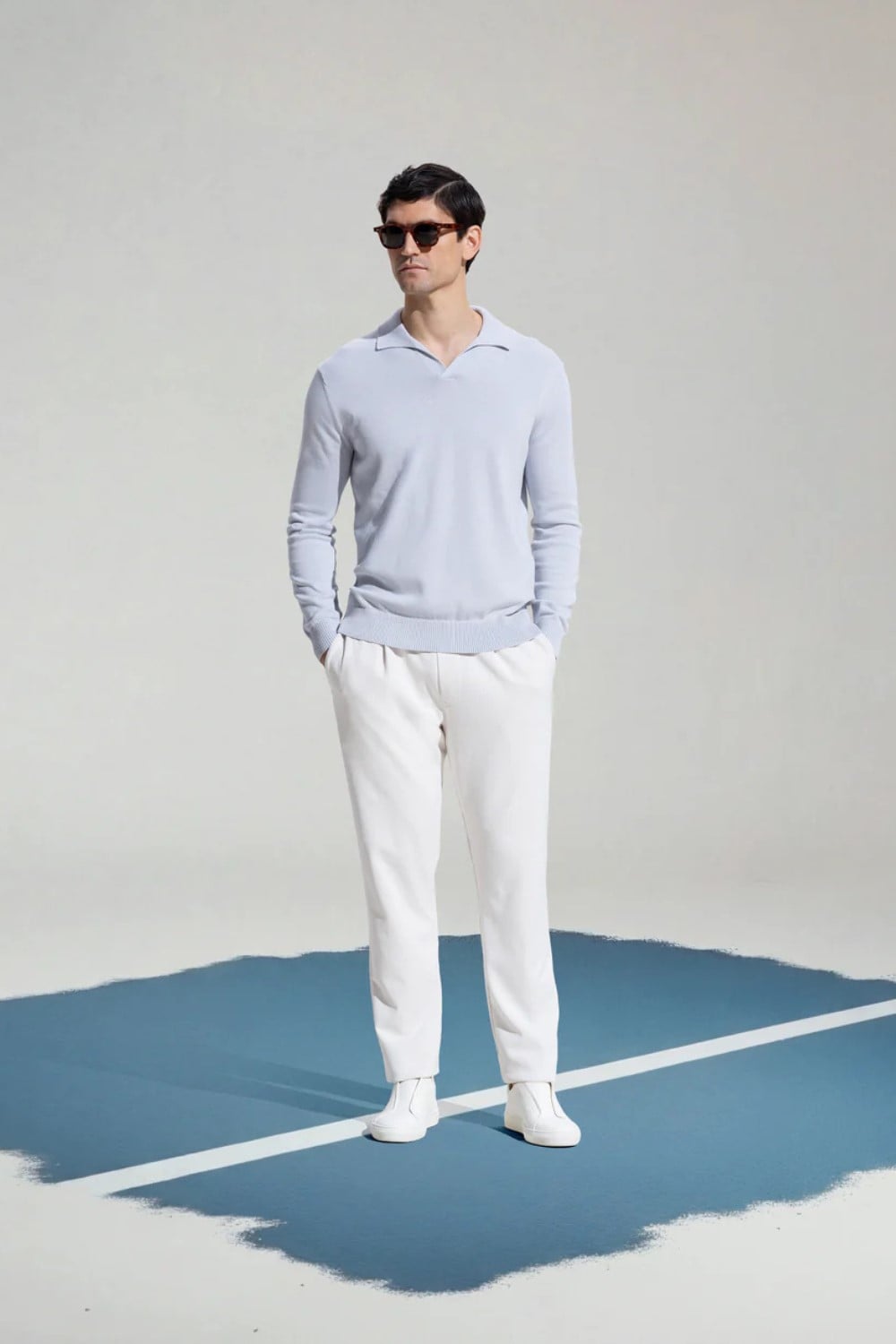 Wahts Combed Cotton Knitted Polo Shirt