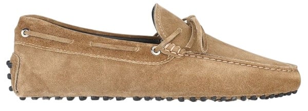 Aurelien Beige Suede Driving Shoes