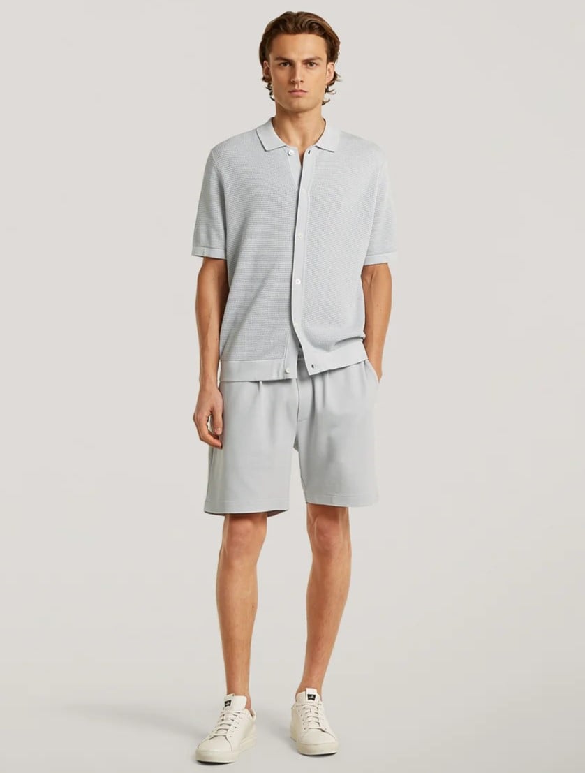 Wahts Ryan's Crochet Cotton Shirt