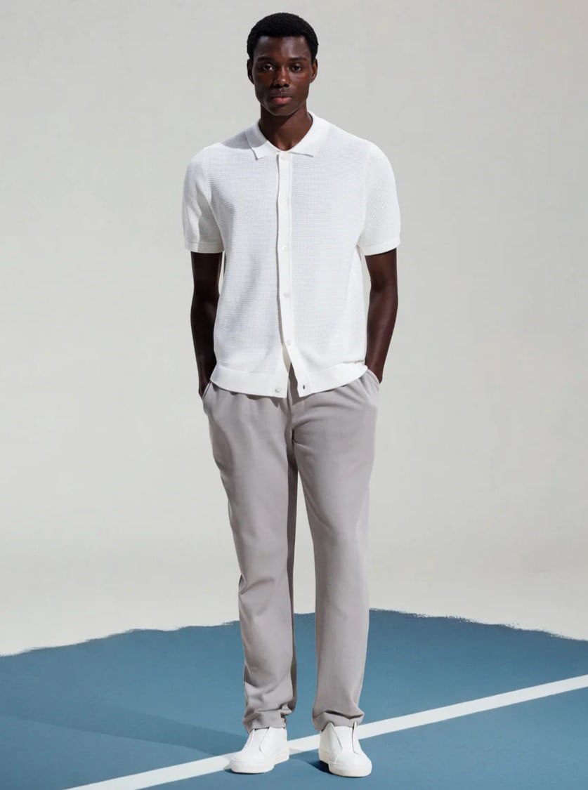 Wahts Ryan's Crochet Cotton Shirt