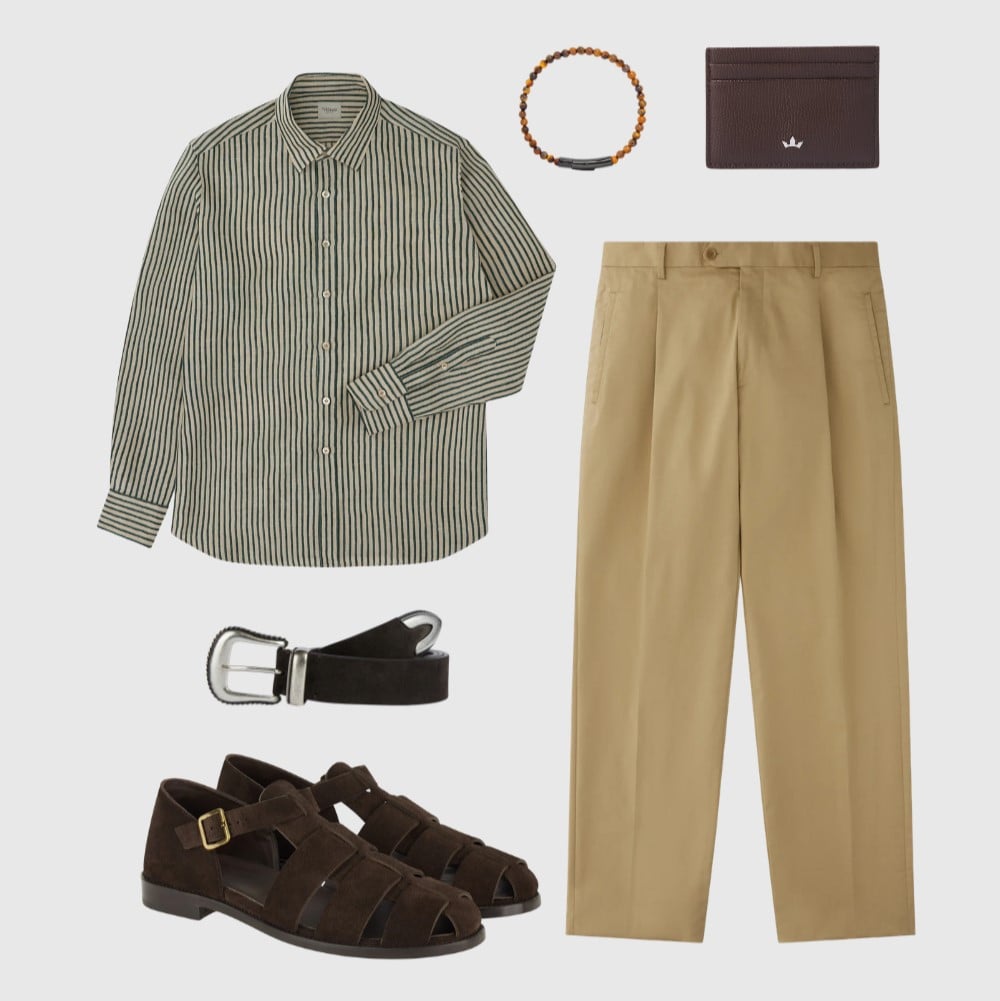 Smart Casual Fisherman Sandal Dress