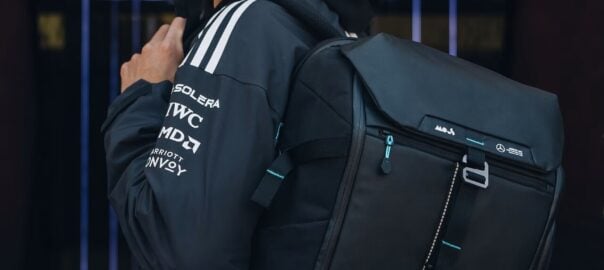 Mous x Mercedes-AMG F1 Team Backpack Review: Performance Gear That Looks Luxury | FashionBeans