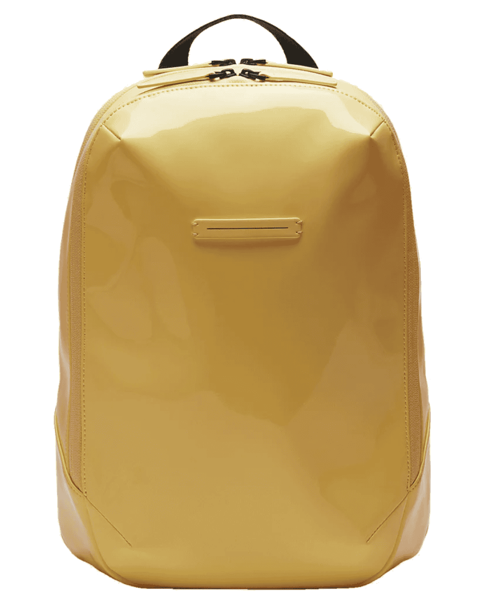 Orange backpack 
