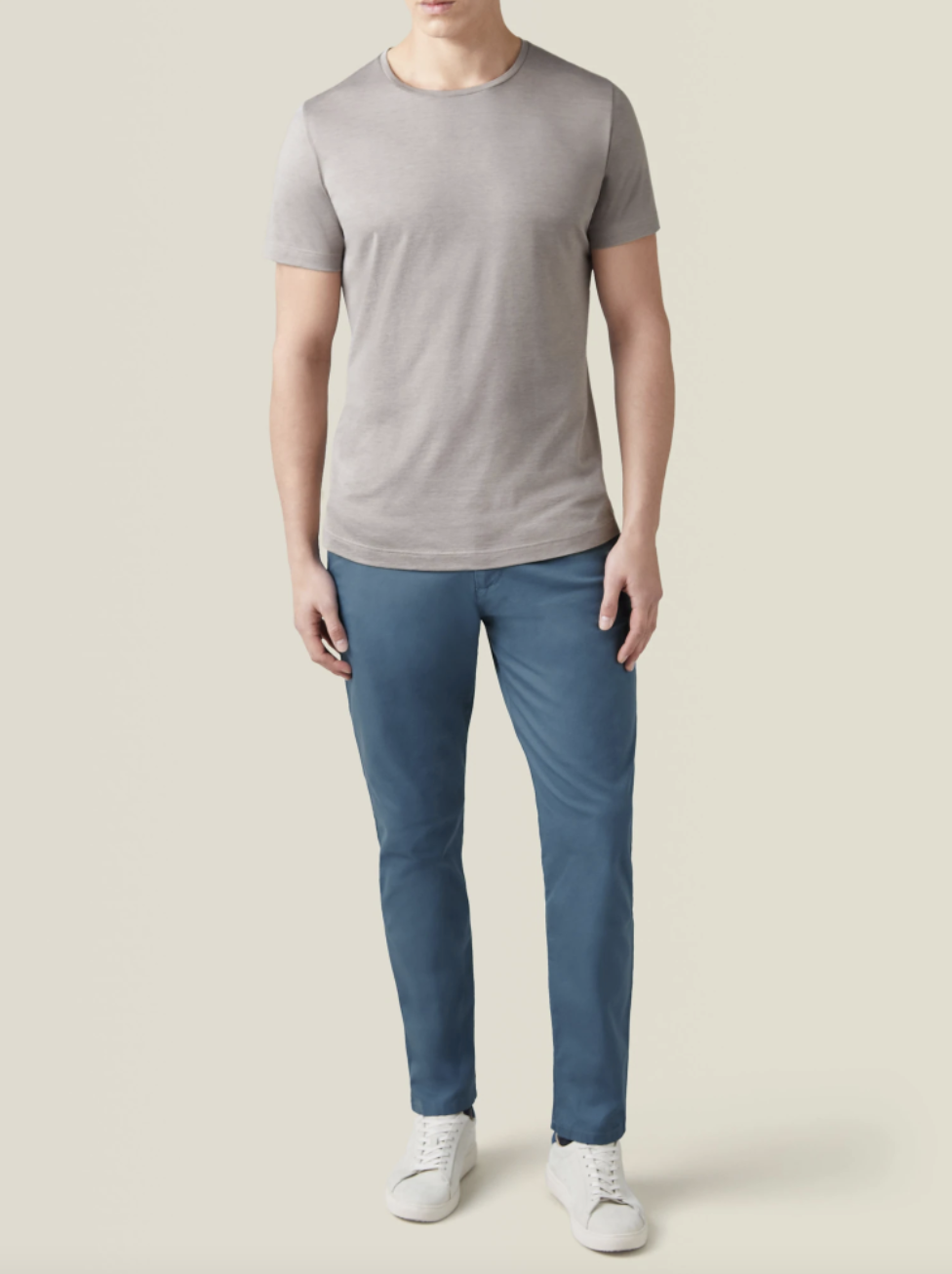 Man wearing Luca Faloni TShirt